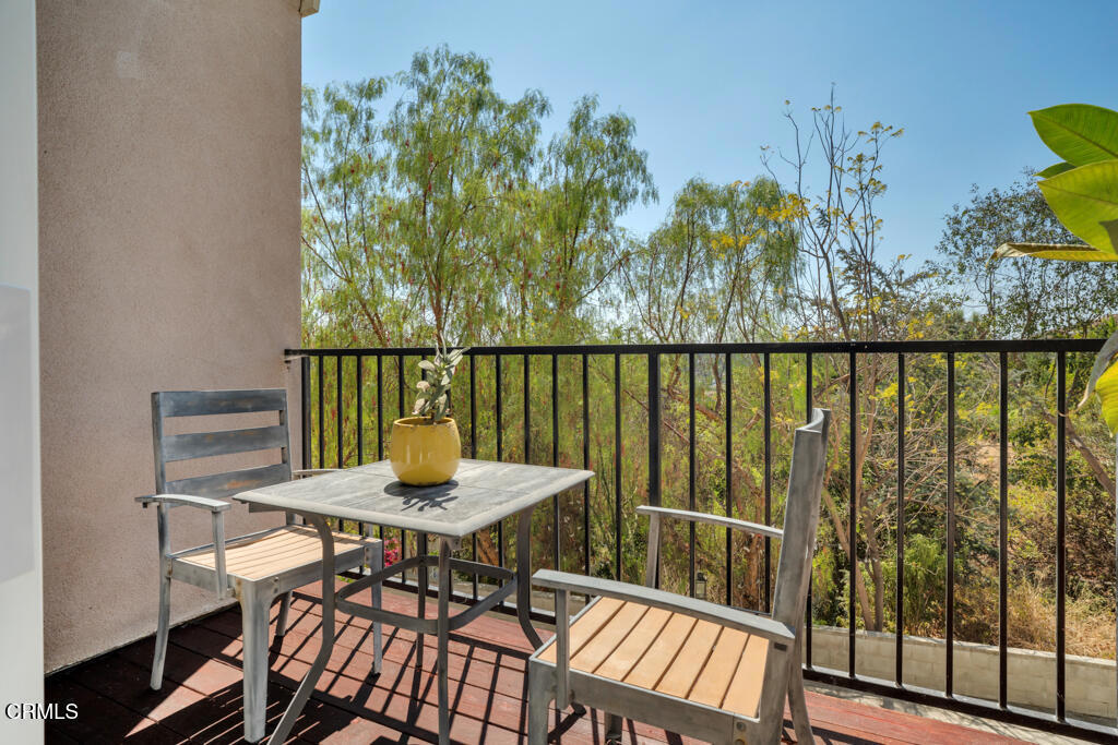 1300 Blue Hill Road Los Angeles, CA 90041 - Photo 30 of 54 a view of a balcony with furniture