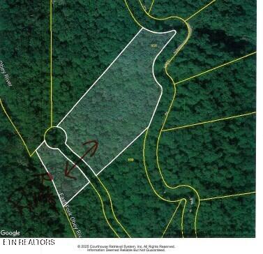 Lot 151 Steel Tram Ridge Crawford, TN 38554 - Photo 54 of 58 AERIAL MAP