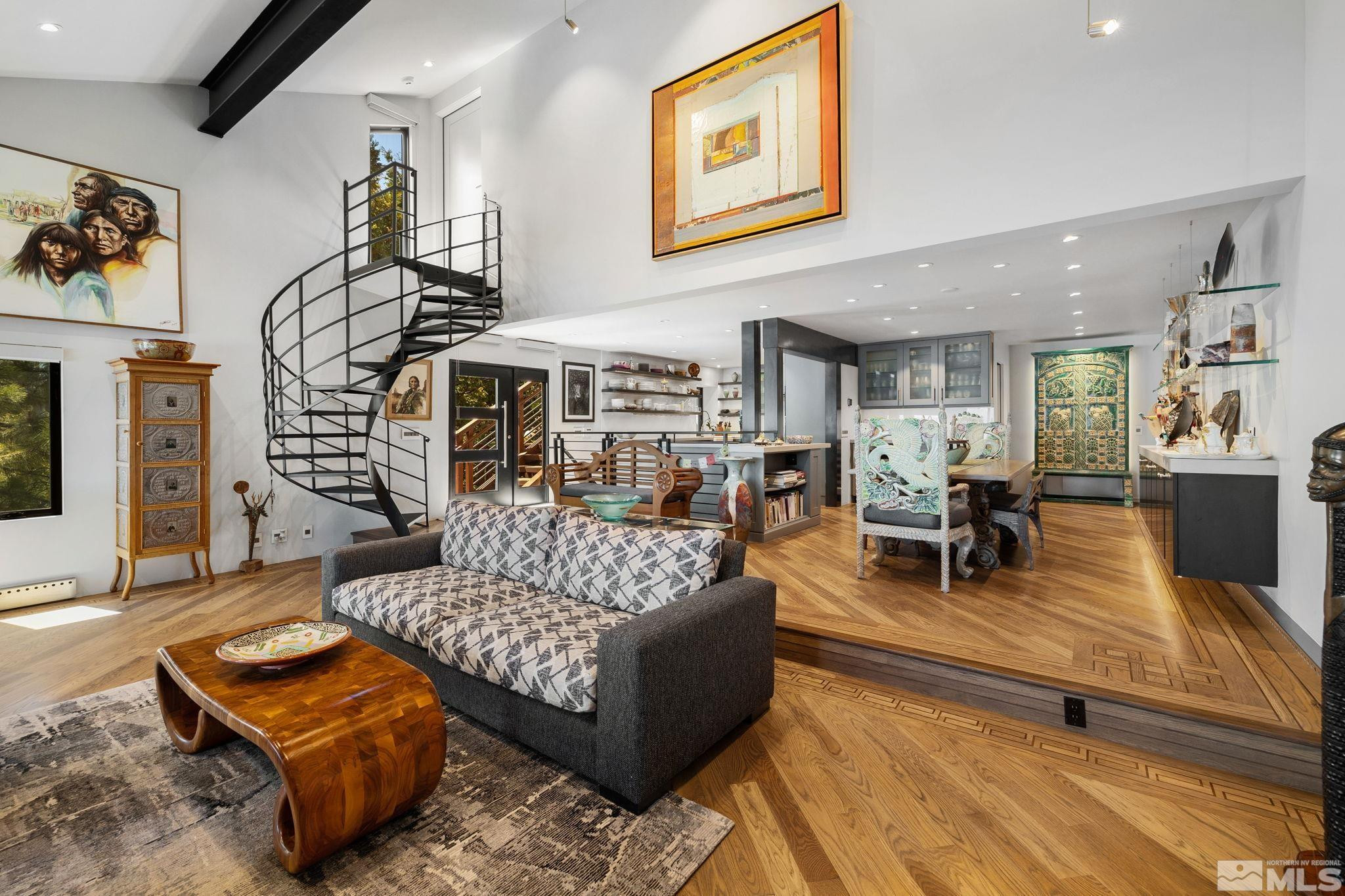 475 Lakeshore Boulevard, Unit 36 Incline Village, NV 89451 - Photo 15 of 40 a living room with furniture and wooden floor