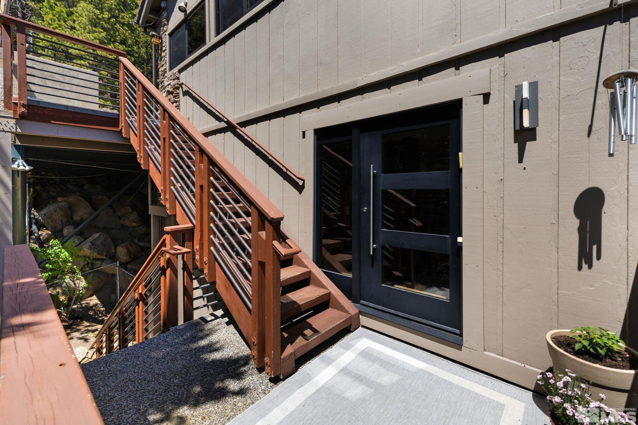 475 Lakeshore Boulevard, Unit 36 Incline Village, NV 89451 - Photo 35 of 40 a view of an entryway door and a potted plant
