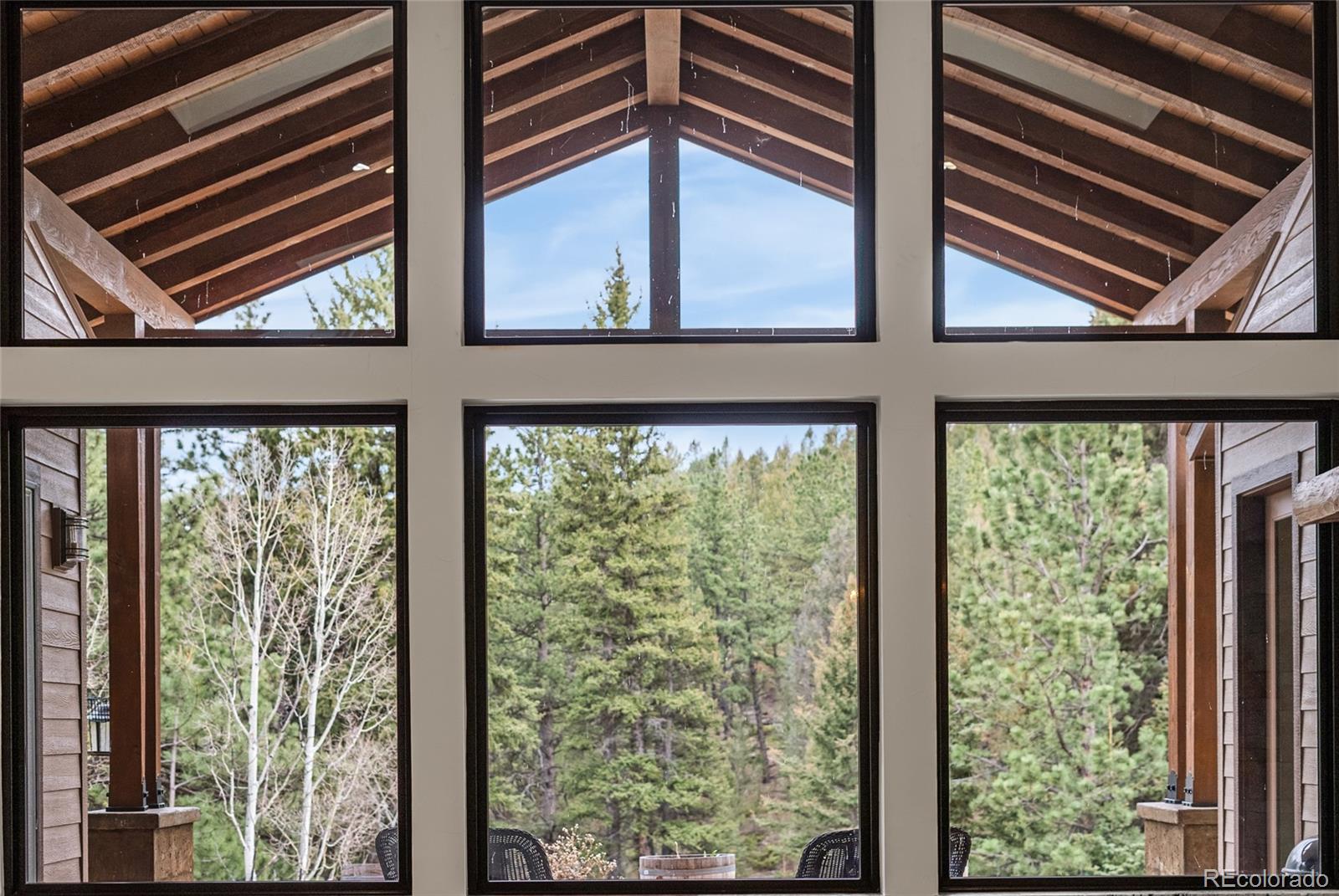 280 Double Tree Road Bailey, CO 80421 - Photo 38 of 43 a view of a room that has a large window
