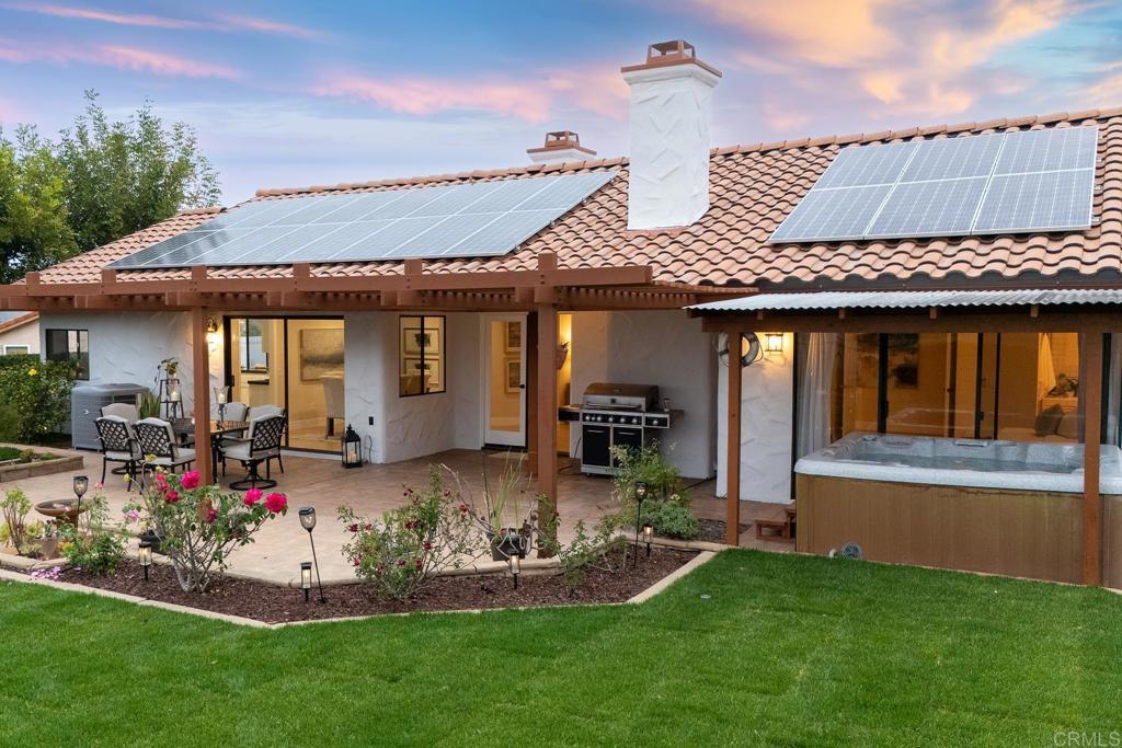 3913 Summer Way Escondido, CA 92025 - Photo 24 of 40 a front view of house with an outdoor seating