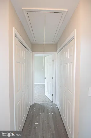 a view of empty room