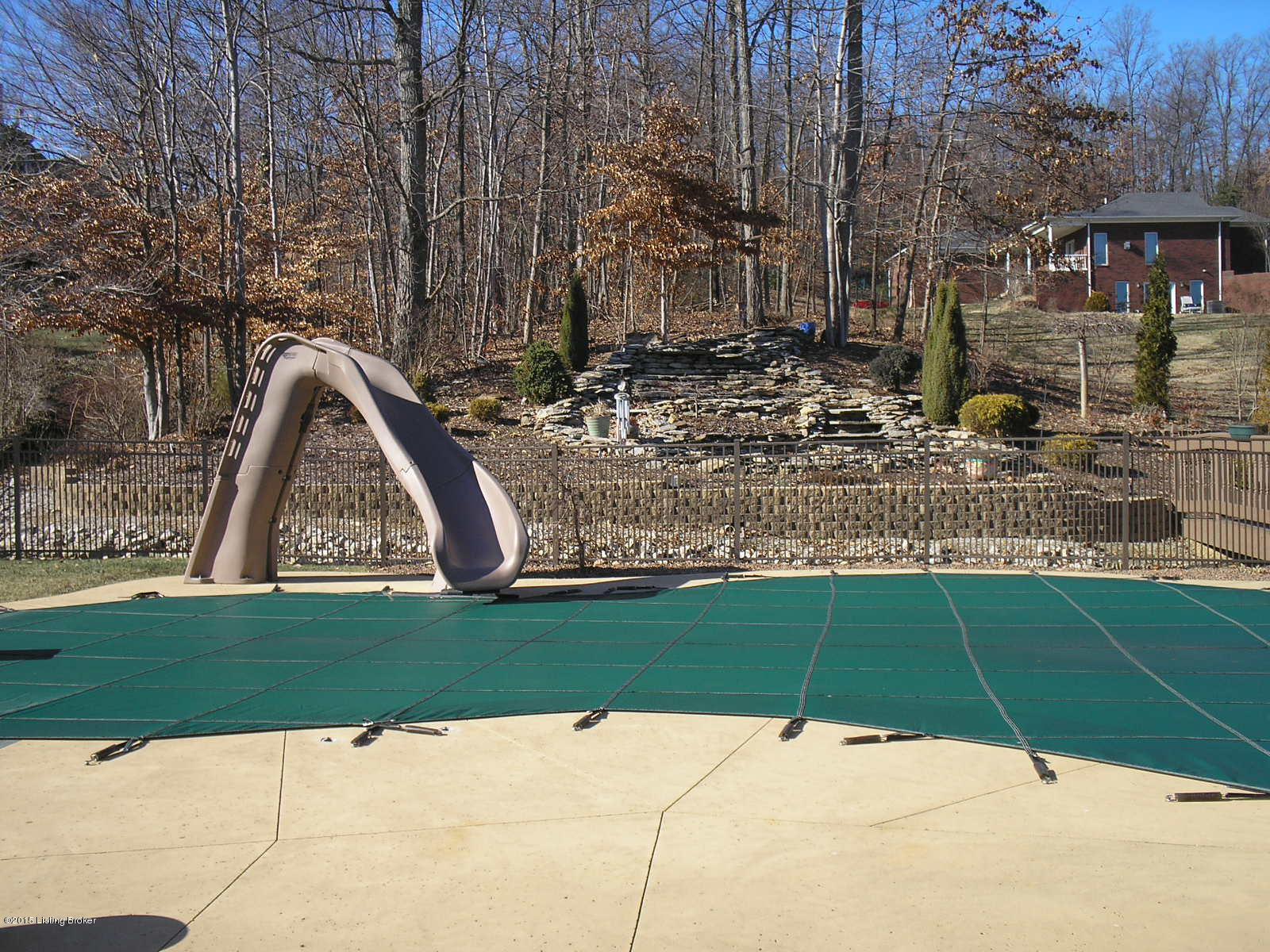 1807 Grand Ridge Road Louisville, KY 40214 - Photo 47 of 51 Pool and view of waterfall