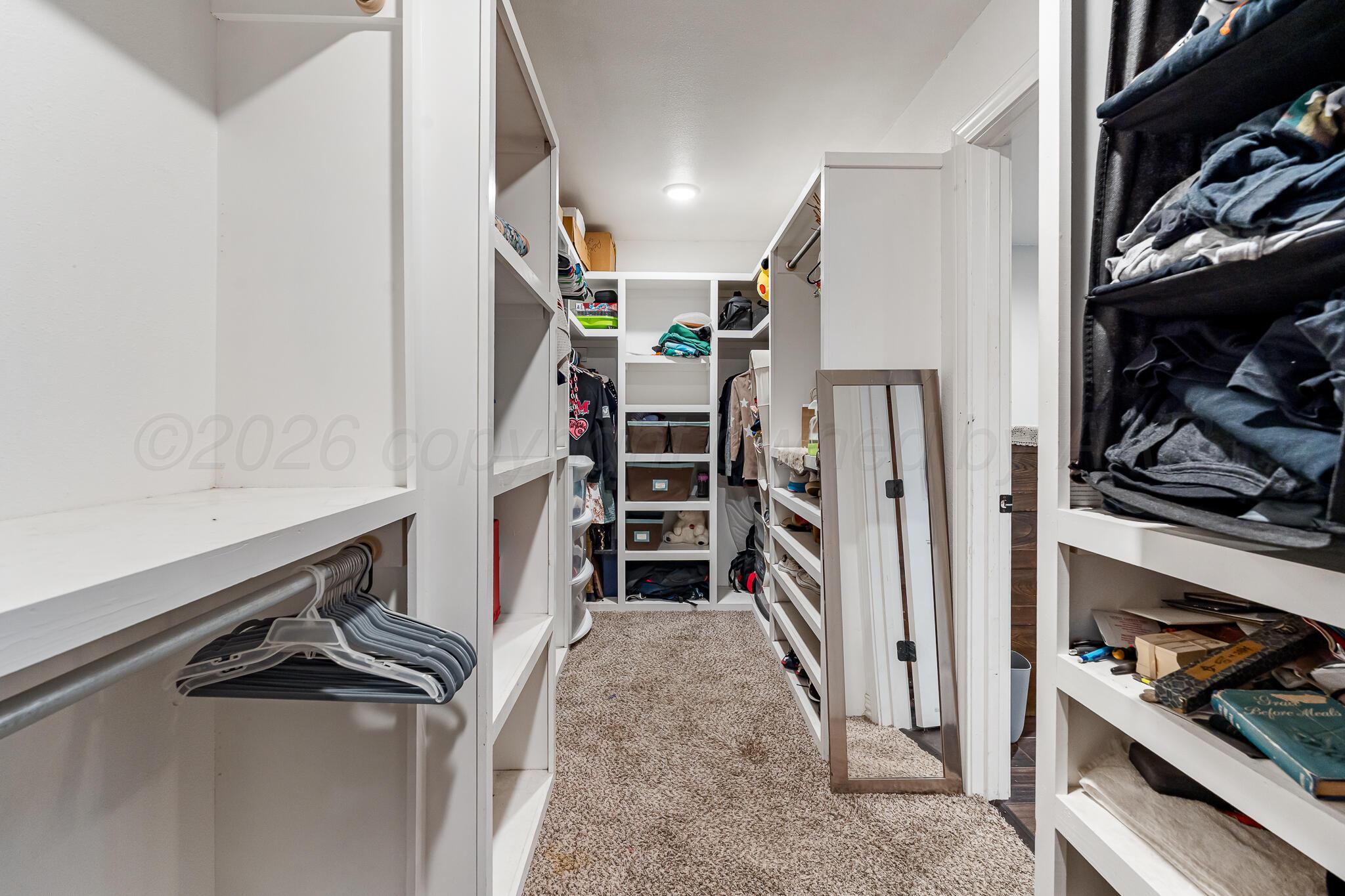 2307 Larry Street Amarillo, TX 79106 - Photo 22 of 35 Large walk in closet in primary