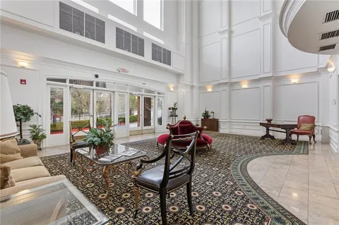 a view of a bathroom from the hallway