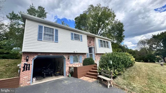a view of a house with a balcony