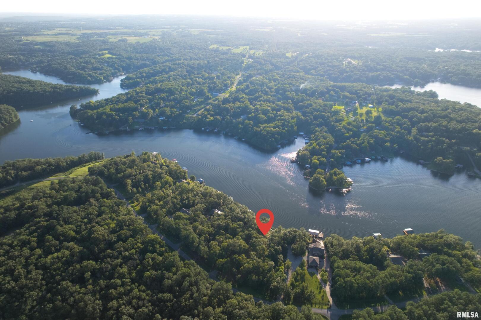 Lot 186-187 Parrish Ridge Lane Goreville, IL 62939 - Photo 11 of 23 an aerial view of residential house with outdoor space