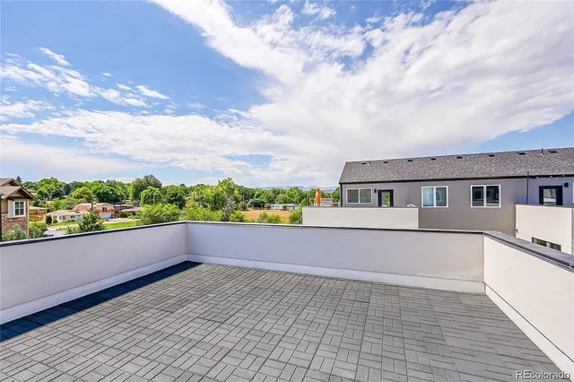 a front view of a house with a balcony