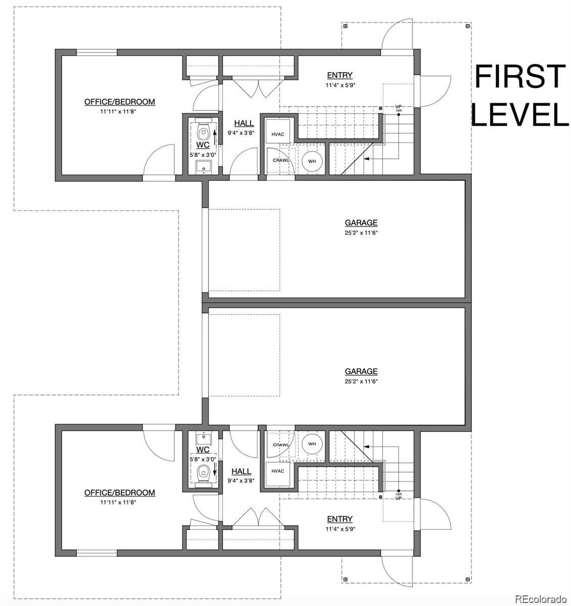 10187 West 38th Avenue Wheat Ridge, CO 80033 - Photo 33 of 50 a black and white photo of a picture