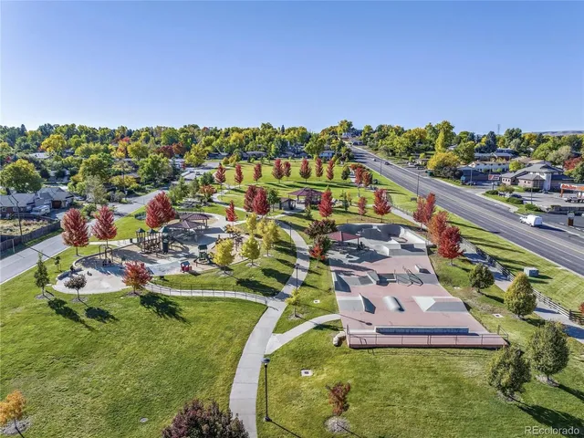 a view of a house with sitting area