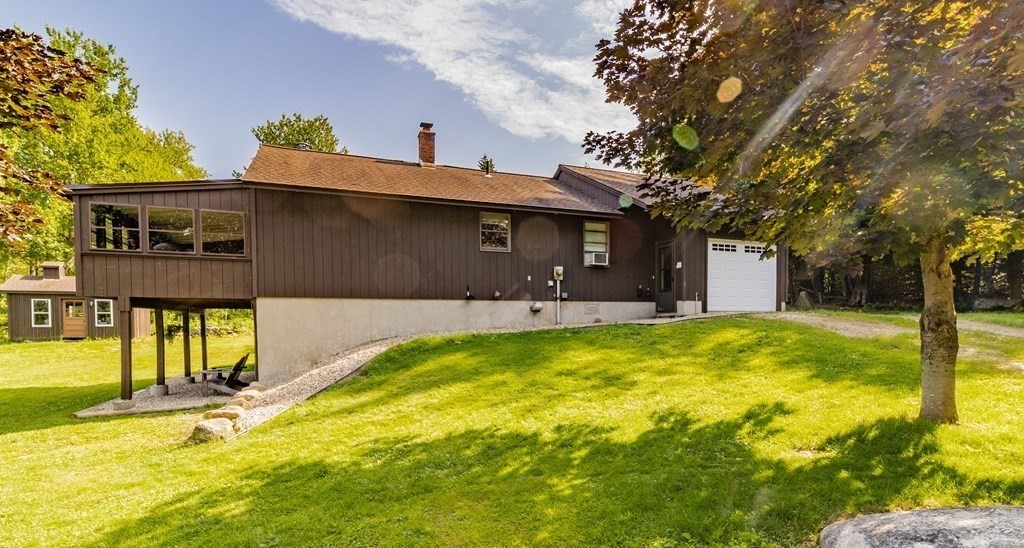 11 Clark Wright Road Middlefield, MA 01011 - Photo 3 of 30 a house view with swimming pool in front of it