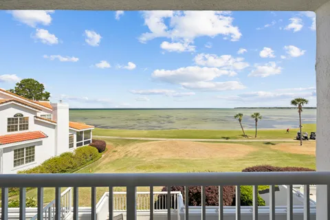 a view of an ocean and beach