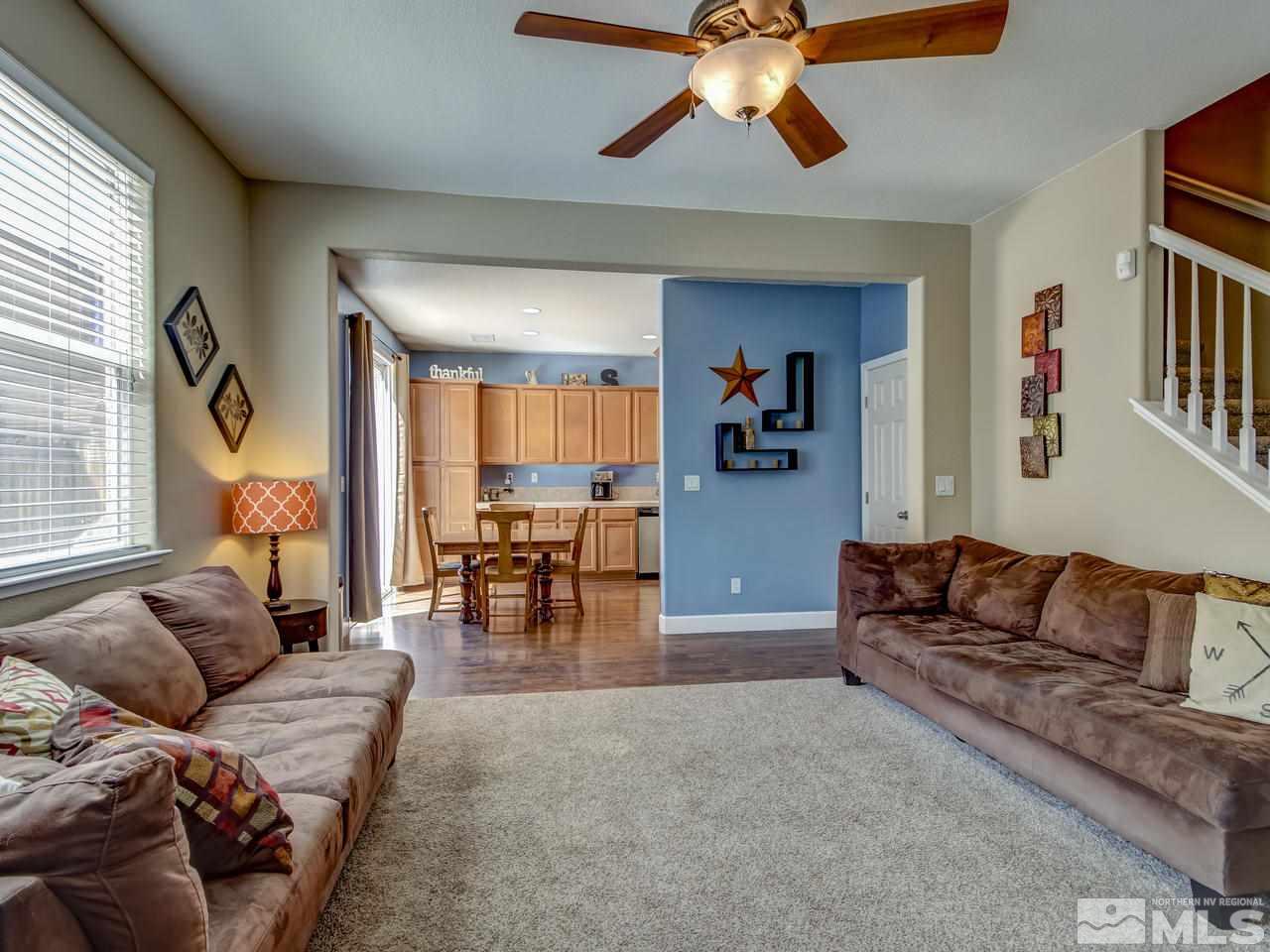 1990 Black Sand Drive Reno, NV 89521 - Photo 4 of 25 a living room with furniture and a large window