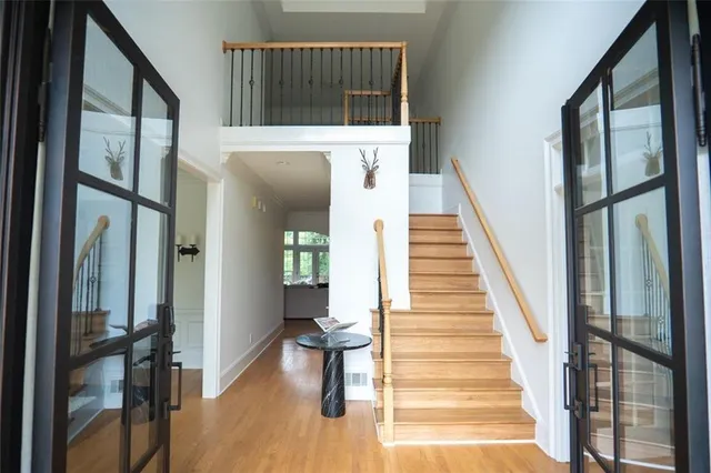 a view of an entryway