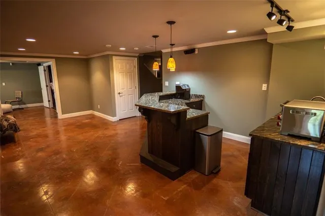 a room with furniture and window