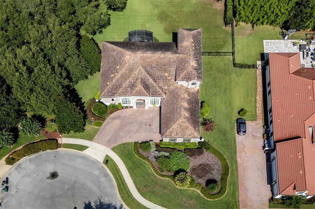 8692 Crested Eagle Place Sanford, FL 32771 - Photo 45 of 56 an aerial view of a house with outdoor space