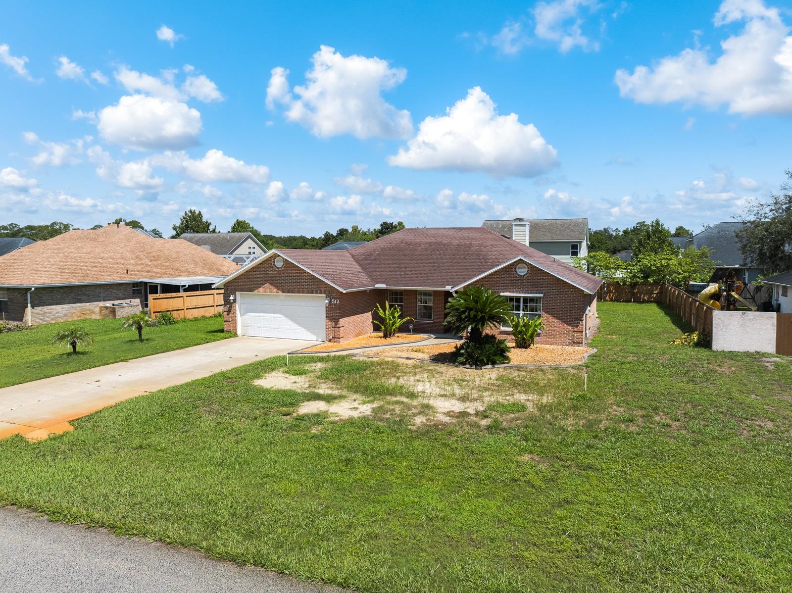 512 Moultrie Wells Road St. Augustine, FL 32086 - Photo 2 of 51 an aerial view of residential houses with outdoor space and trees