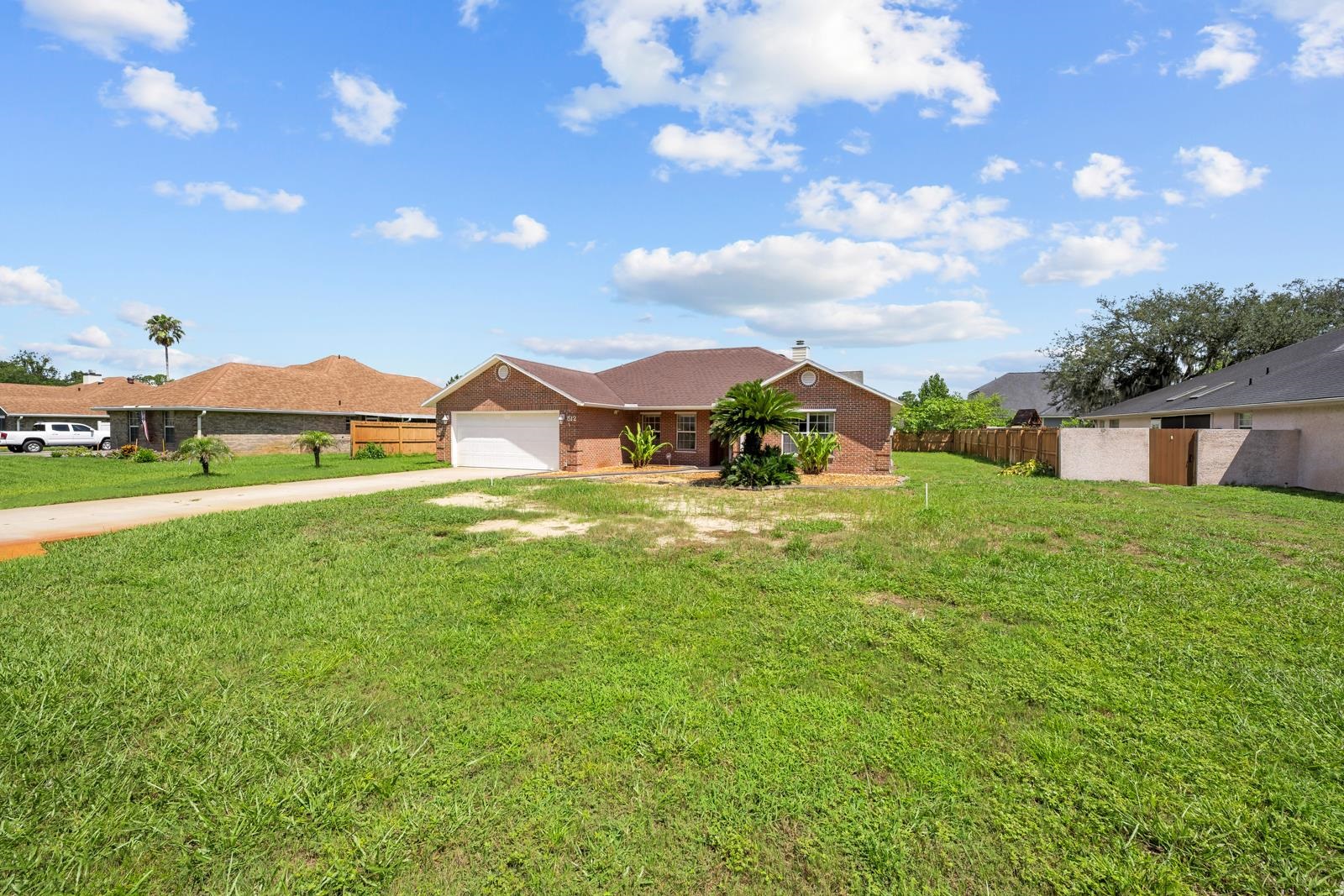 512 Moultrie Wells Road St. Augustine, FL 32086 - Photo 38 of 51 a view of a house with a big yard