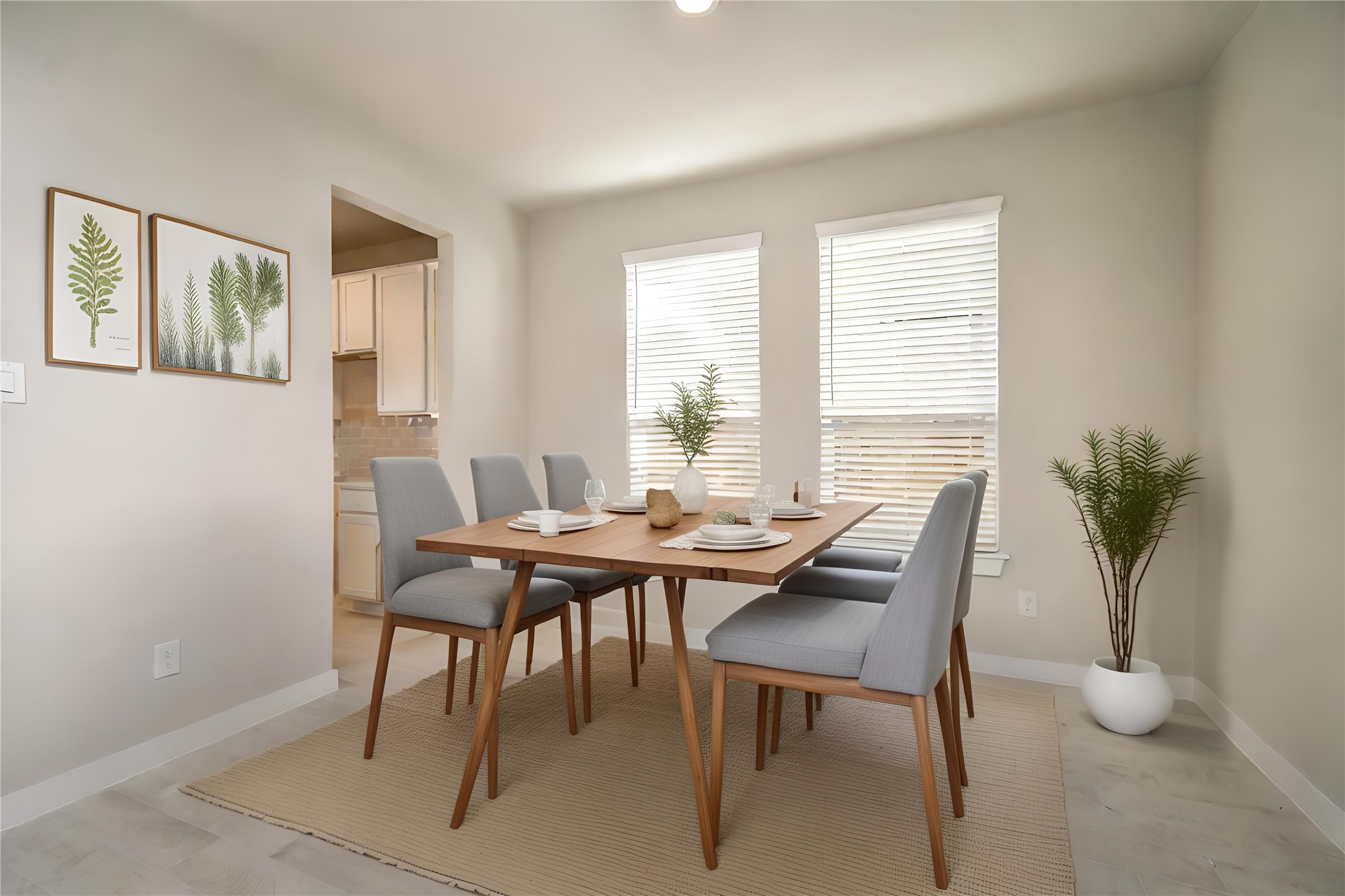 11110 Crocus Drive Houston, TX 77044 - Photo 9 of 22 a view of a dining room with furniture and window