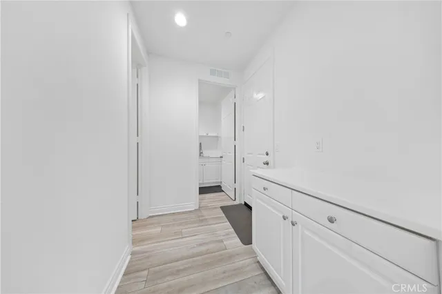 a view of front door of house