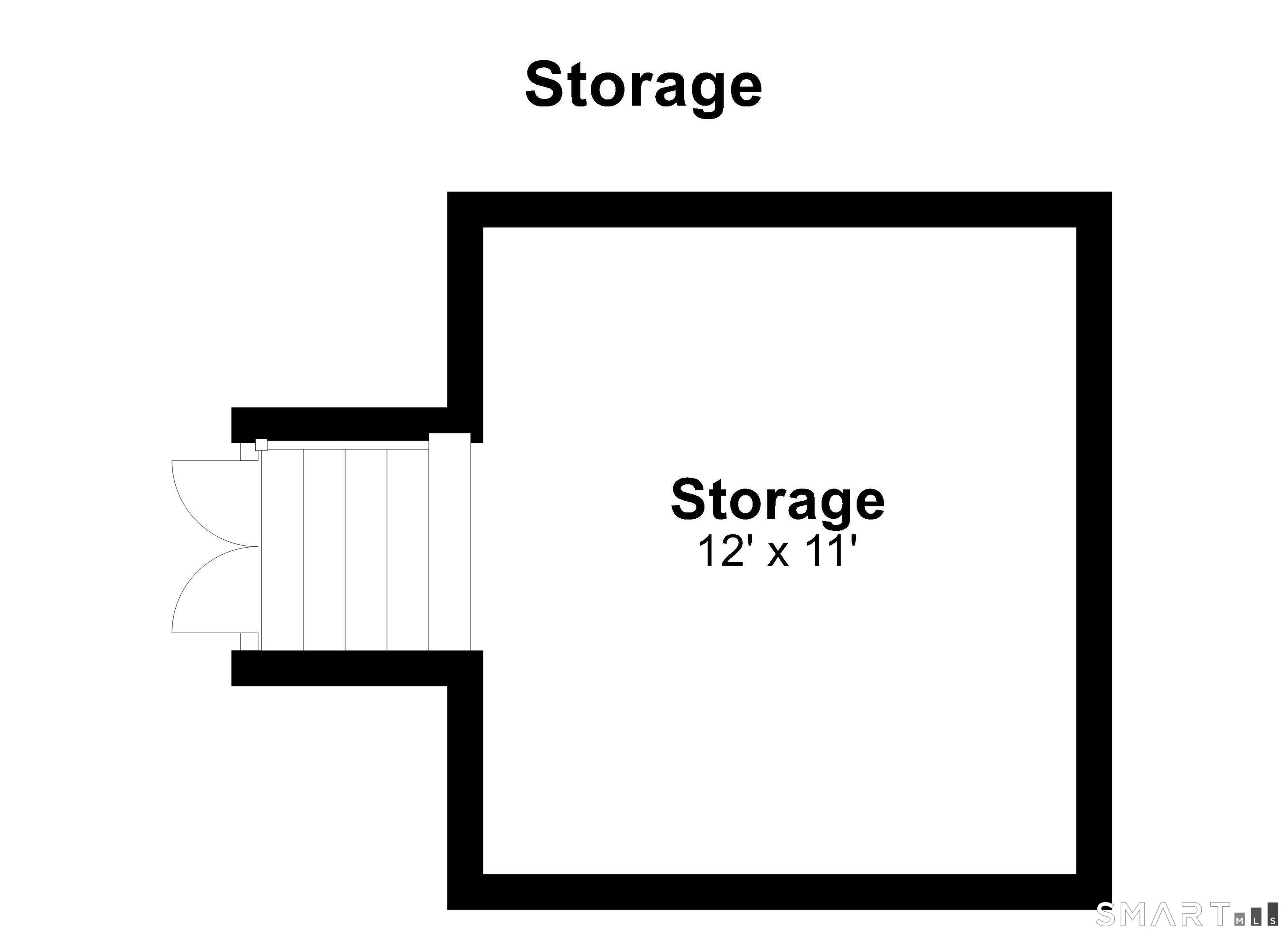 39 Crane Road Stamford, CT 06902 - Photo 19 of 20 Seperate storage, access from outside Bilco doors. Same level as baement, no access to inside the house from this storage area.