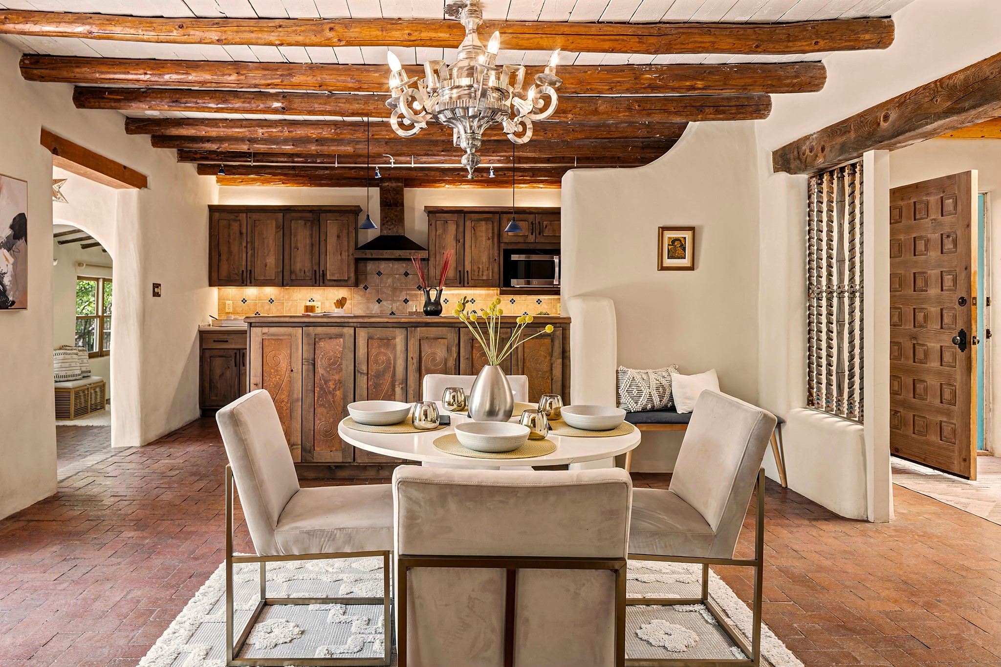 187 Tesuque Village Road Santa Fe, NM 87506 - Photo 6 of 42 Dining Room