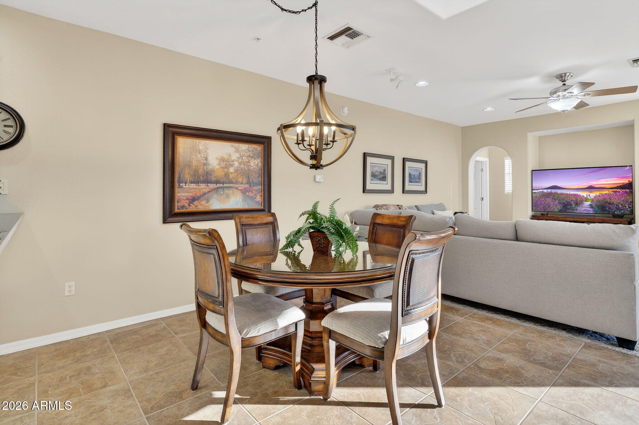 3935 East Rough Rider Road, Unit 1088 Phoenix, AZ 85050 - Photo 8 of 49 Spacious dining area