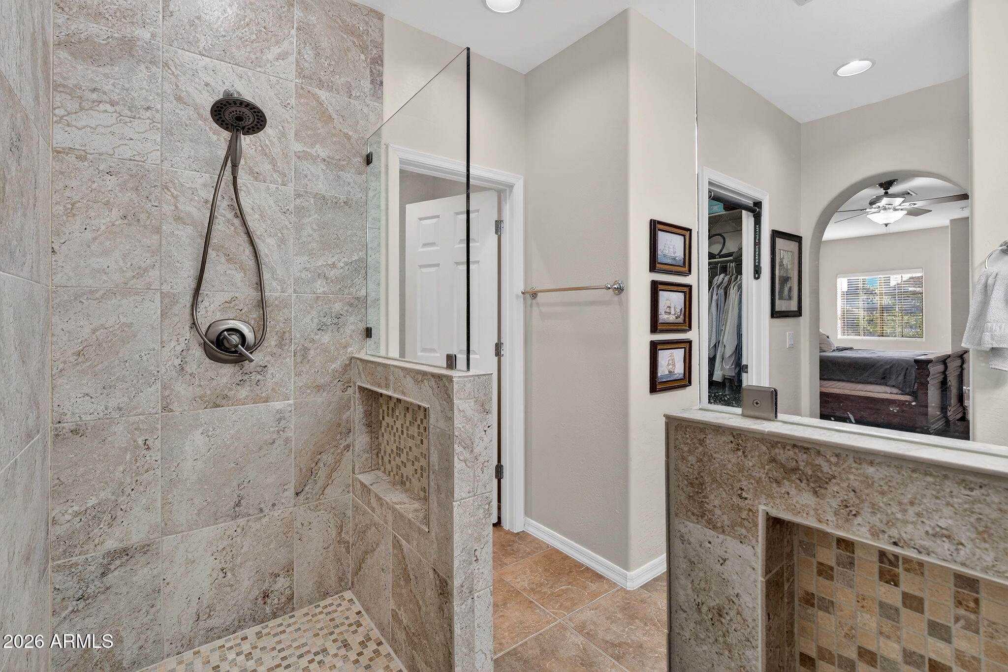 3935 East Rough Rider Road, Unit 1088 Phoenix, AZ 85050 - Photo 16 of 49 Beautiful shower