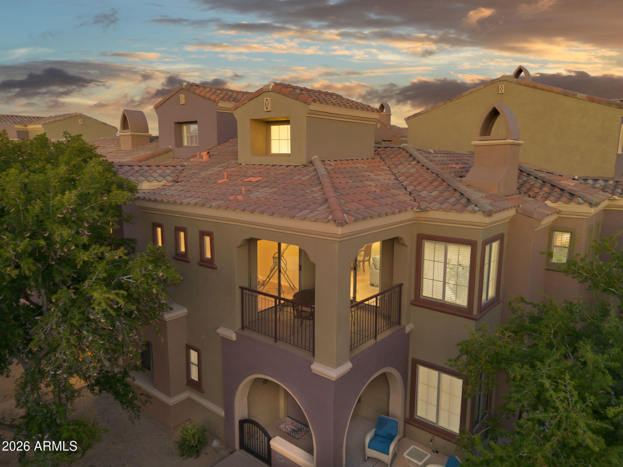 3935 East Rough Rider Road, Unit 1088 Phoenix, AZ 85050 - Photo 33 of 49 Pretty at sunset!