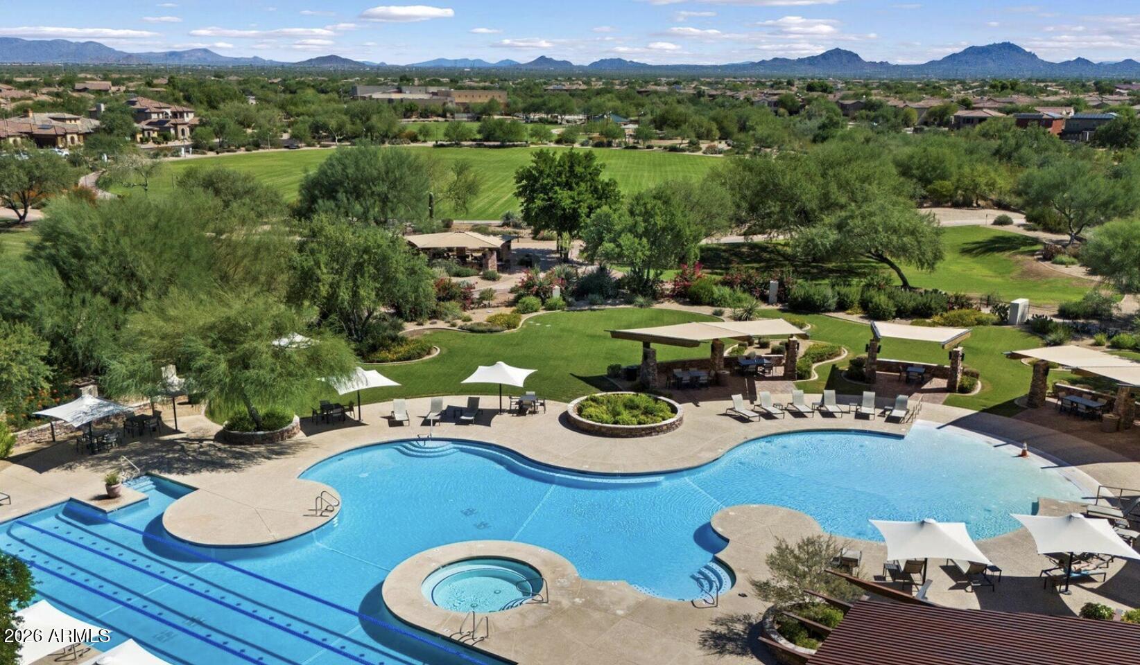 3935 East Rough Rider Road, Unit 1088 Phoenix, AZ 85050 - Photo 36 of 49 Awesome pool!