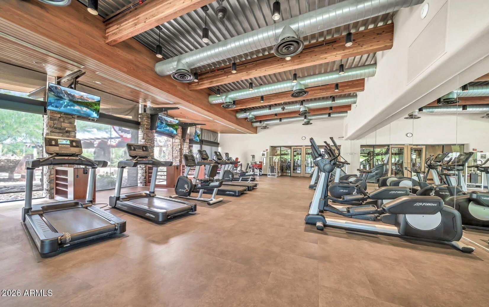 3935 East Rough Rider Road, Unit 1088 Phoenix, AZ 85050 - Photo 39 of 49 HUGE fitness center
