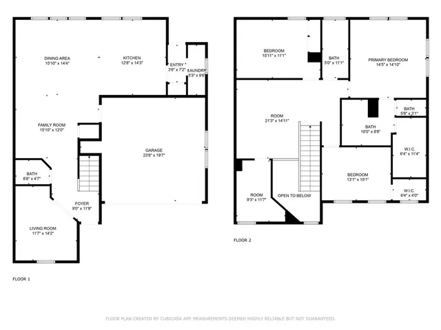 a picture of a floor plan