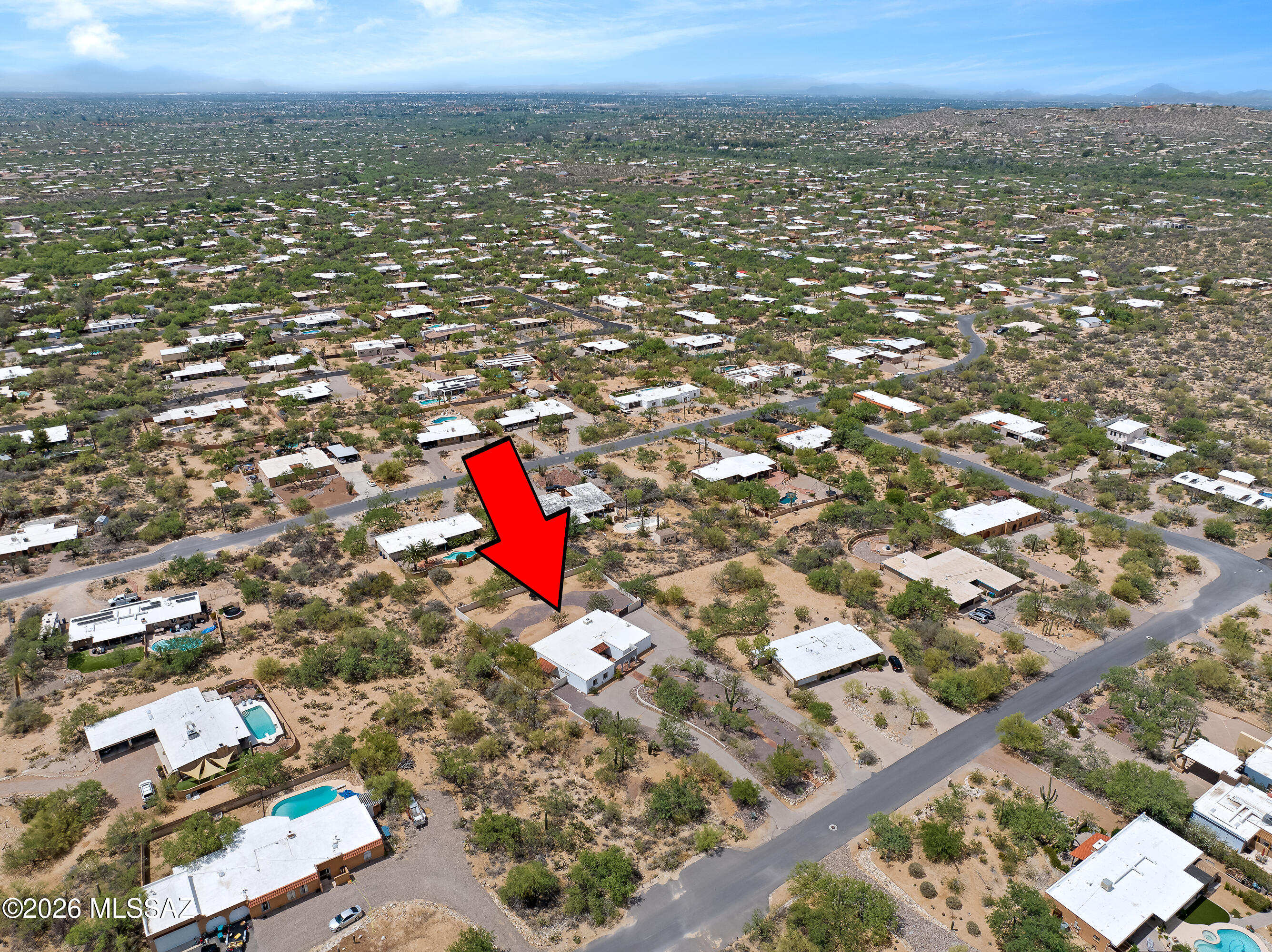 9420 East Ravine Trail Tucson, AZ 85749 - Photo 38 of 39 a view of city and mountain