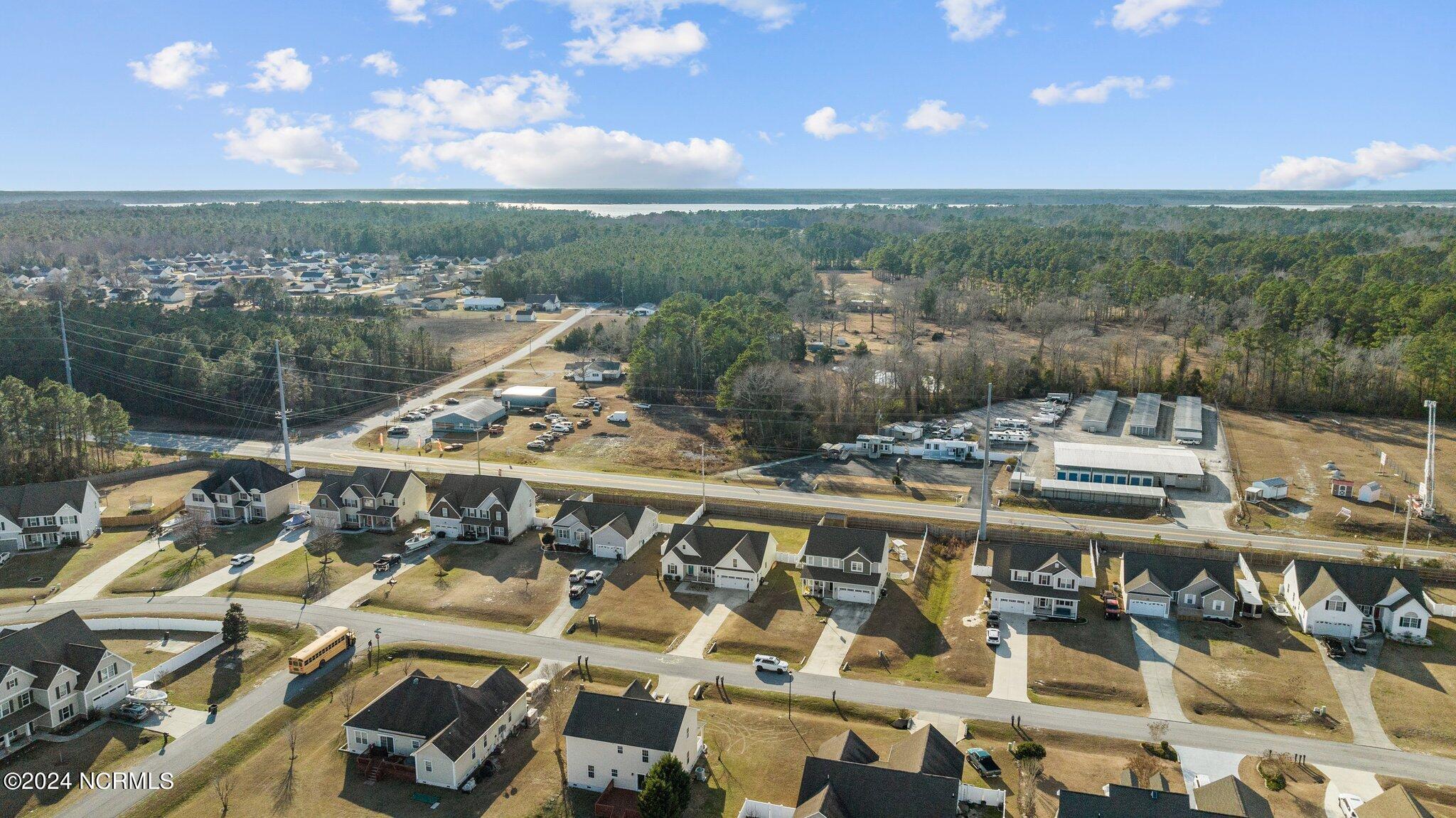 217 Echo Ridge Road Swansboro, NC 28584 - Photo 30 of 31 Aerial of neighborhood