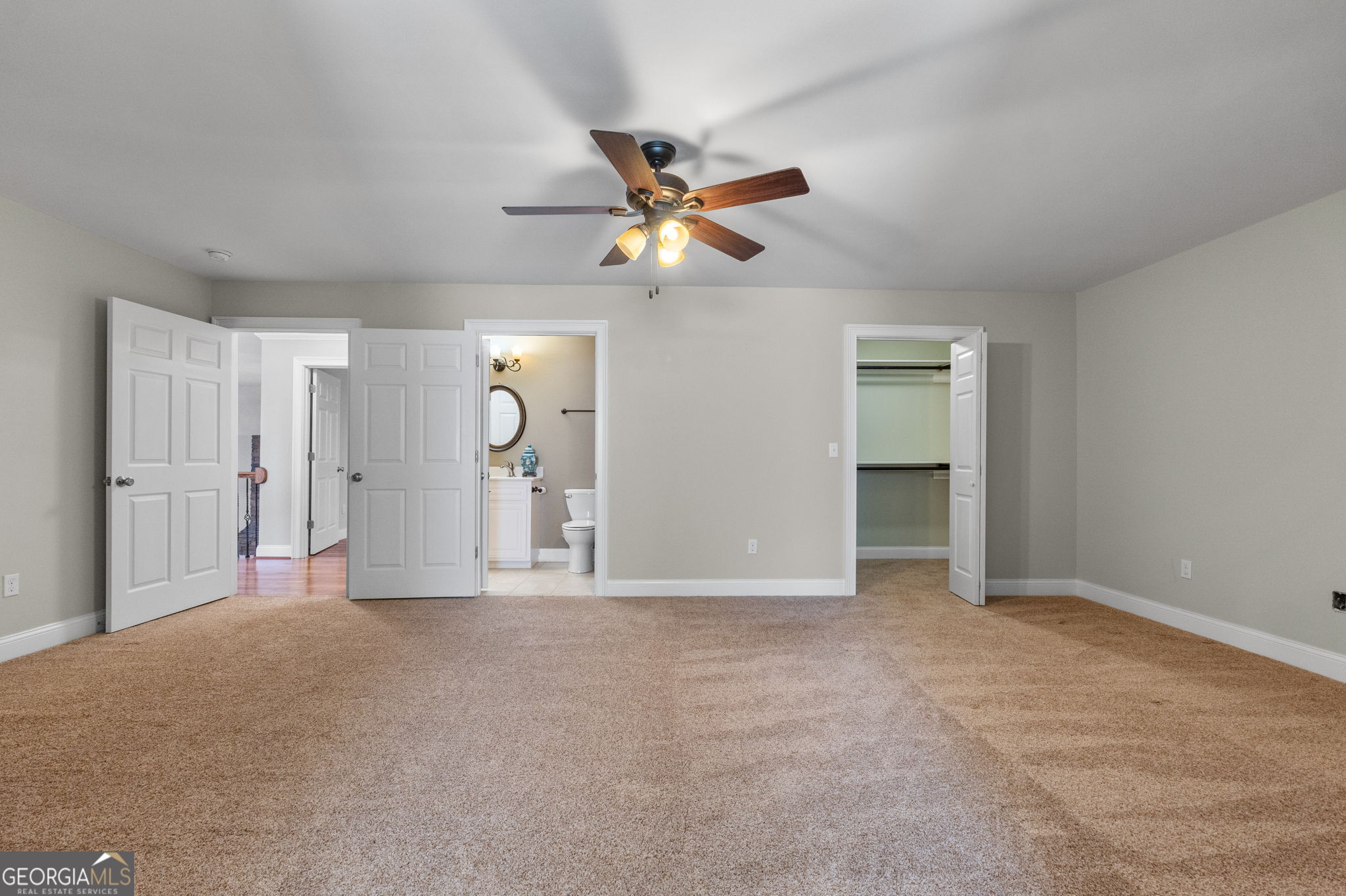 735 Firetower Road Thomaston, GA 30286 - Photo 26 of 112 a view of a livingroom with a ceiling fan and window