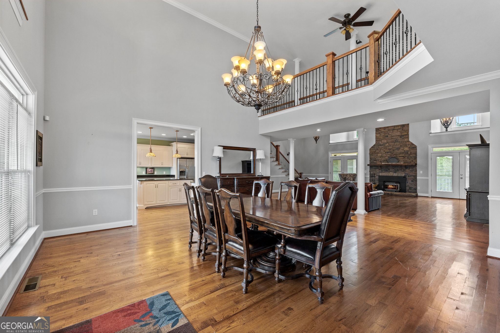 735 Firetower Road Thomaston, GA 30286 - Photo 73 of 112 a view of a dining room with furniture and wooden floor