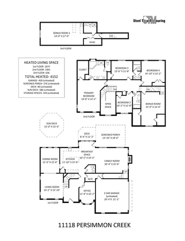 $719,000 | 11118 Persimmon Creek Drive, Mint Hill, NC 28227