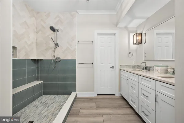 a view of a lake with a mountain view