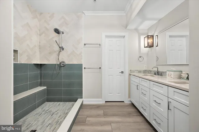 a view of a lake with a mountain view