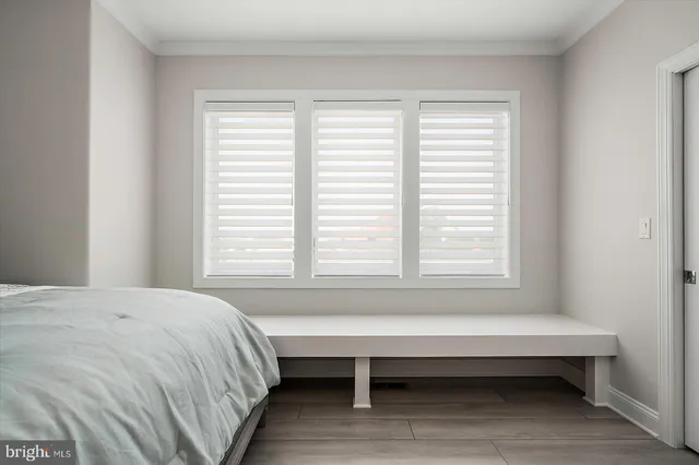 a view of a city and ocean view