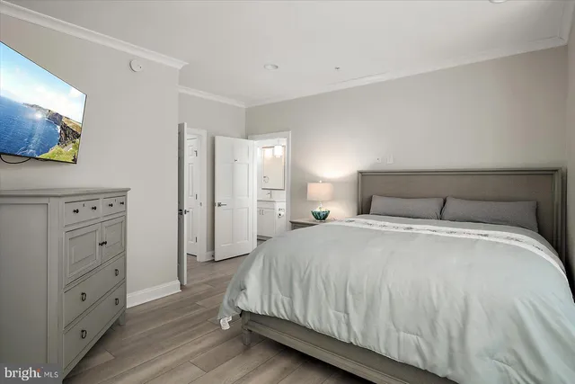 a view of a swimming pool with an ocean view