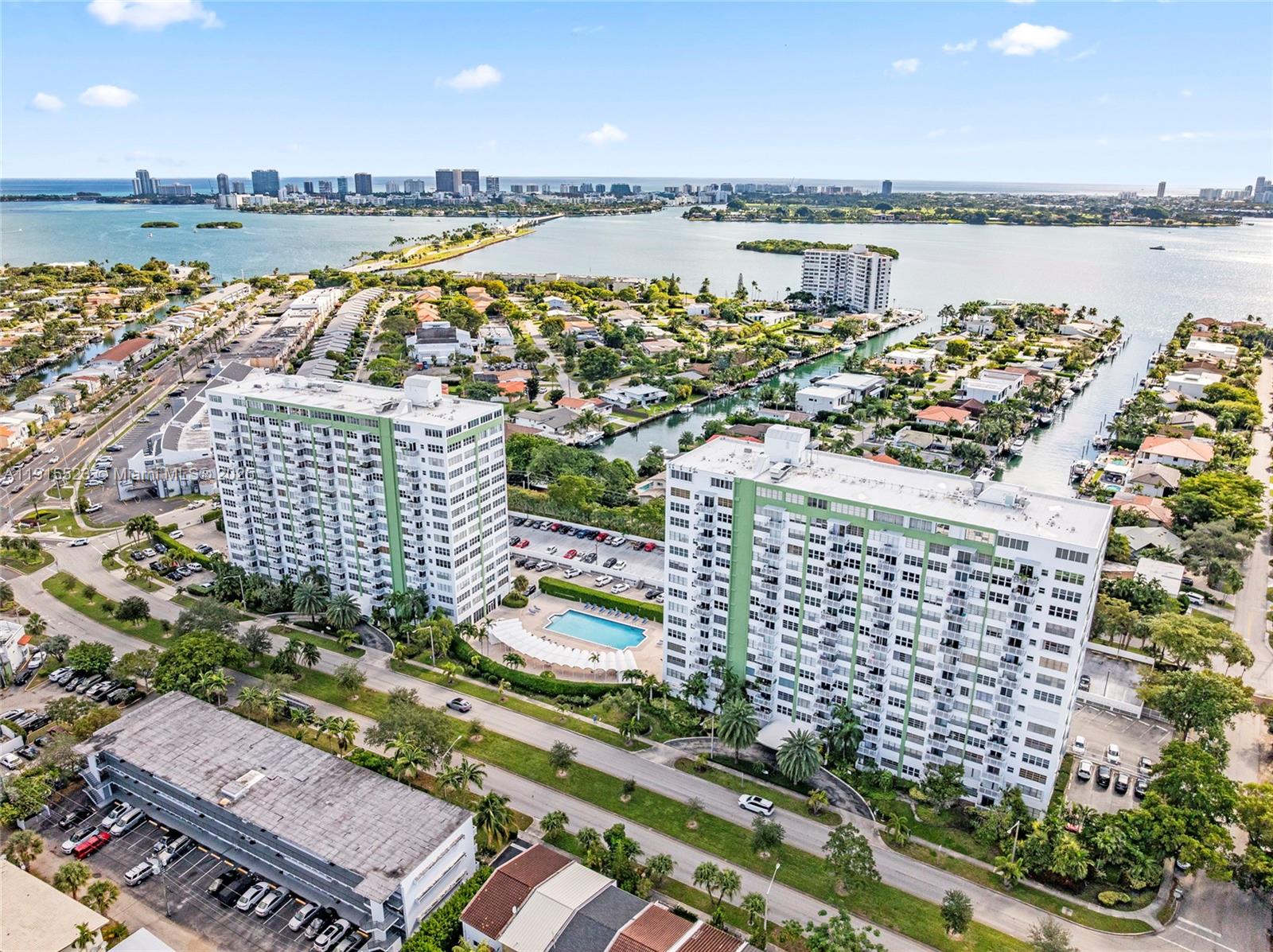 2100 Sans Souci Boulevard, Unit B1006 North Miami, FL 33181 - Photo 30 of 40 a view of a city with ocean