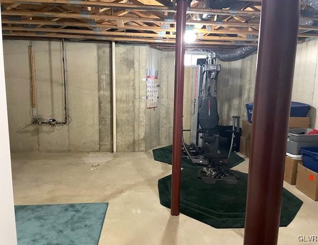 1690 Harding Circle Whitehall, PA 18052 - Photo 27 of 32 a bathroom with a glass shower door