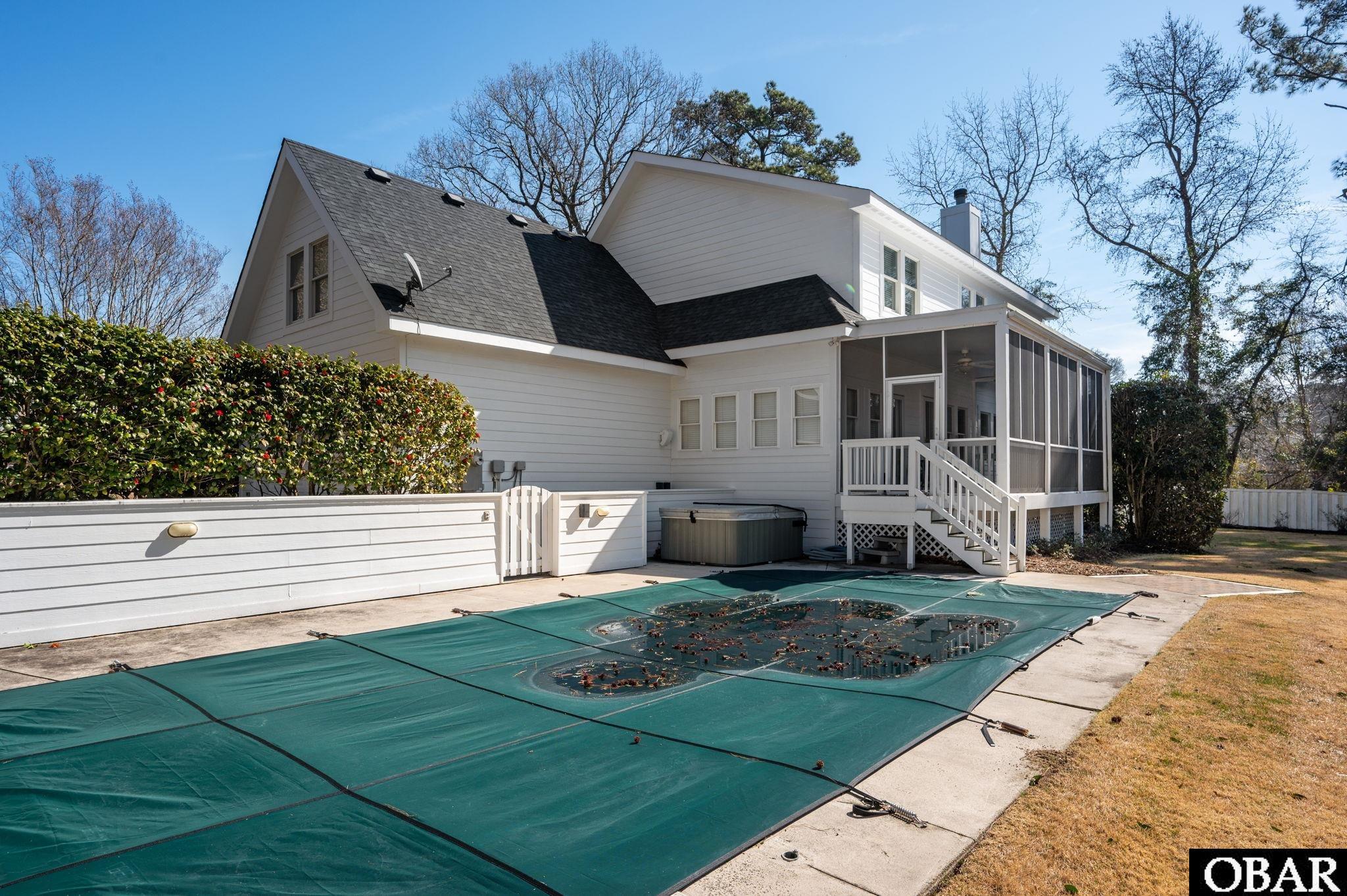 3040 Creek Road Kitty Hawk, NC 27949 - Photo 43 of 50 Backyard Pool