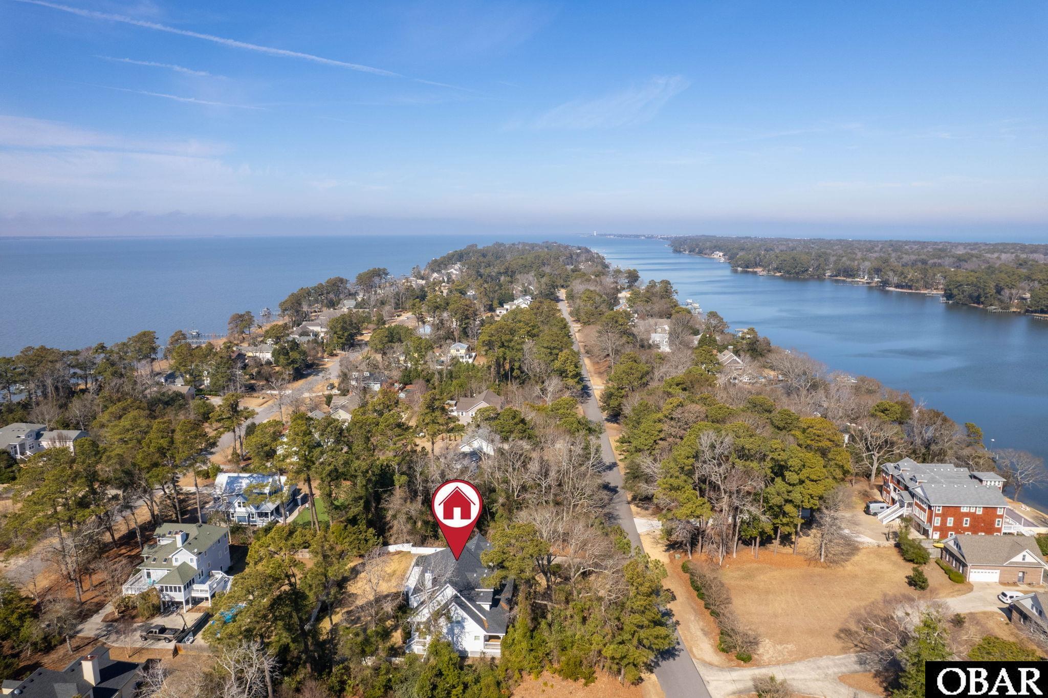 3040 Creek Road Kitty Hawk, NC 27949 - Photo 45 of 50 Aerial Location Marker