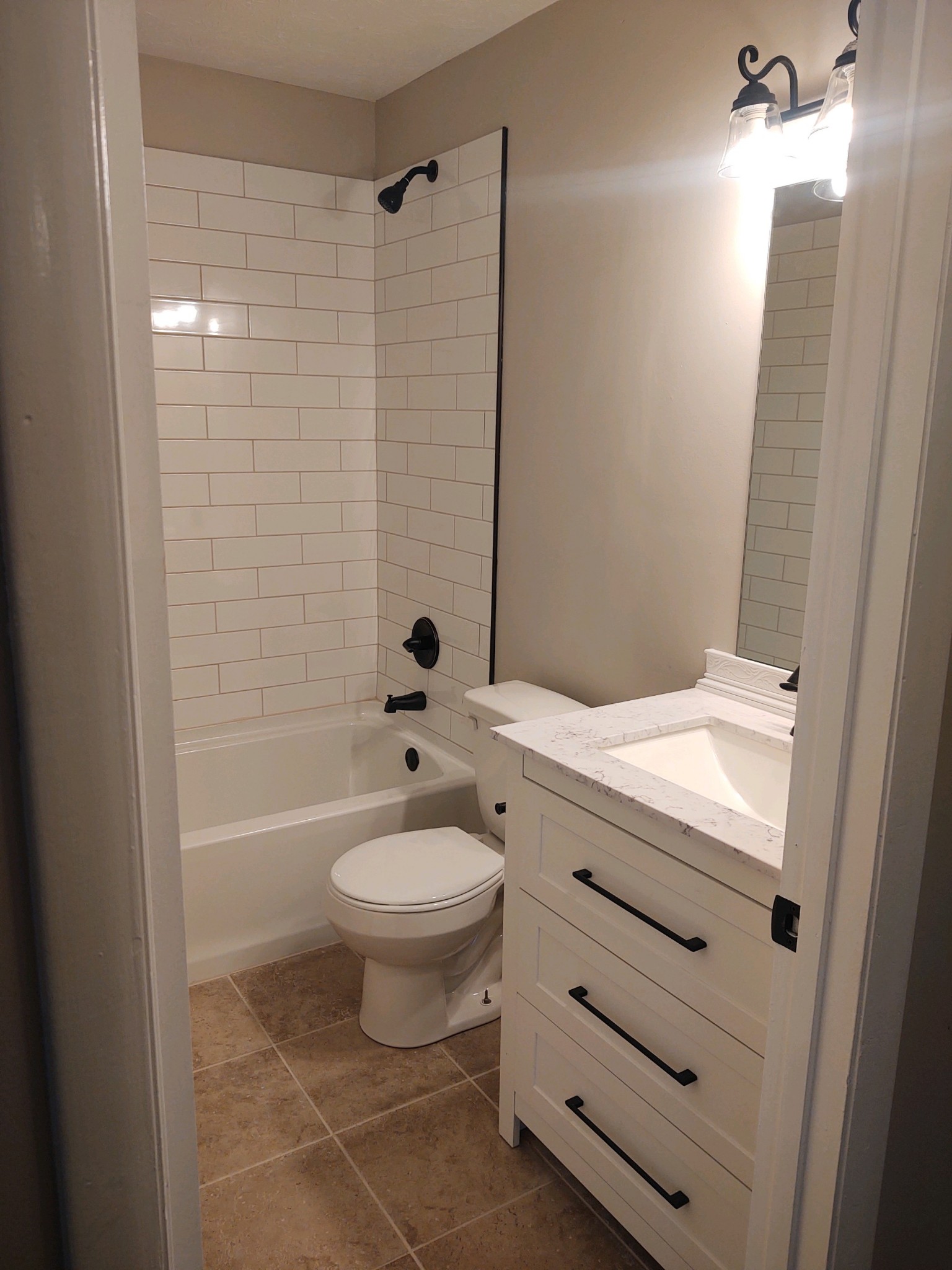 854 Jackson Road Portland, TN 37148 - Photo 8 of 11 a bathroom with a sink a toilet and shower