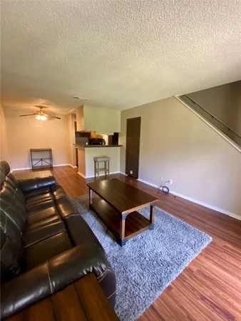 a living room with a couch