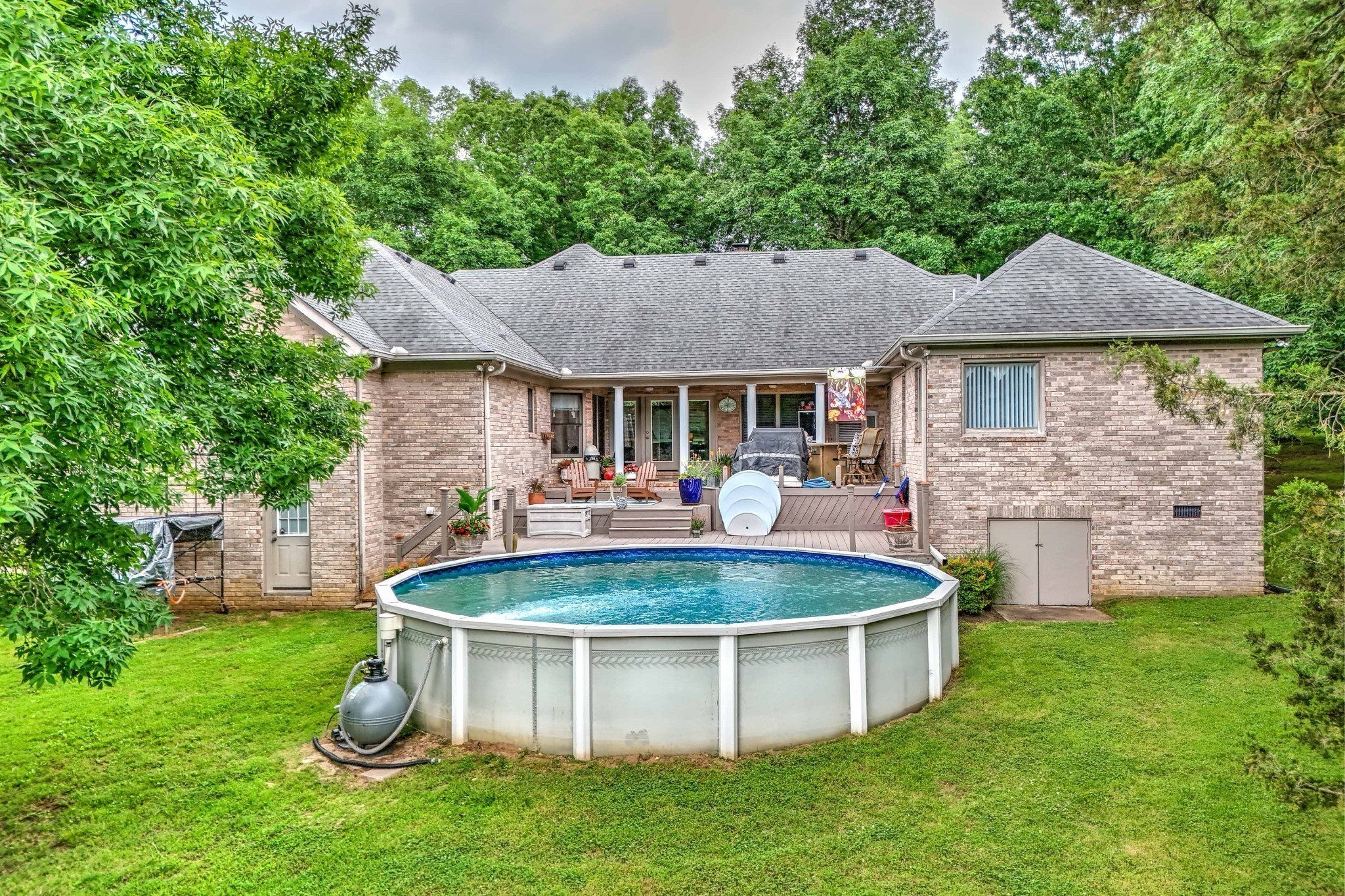 5544 South New Hope Road Hermitage, TN 37076 - Photo 32 of 62 a view of a house with pool