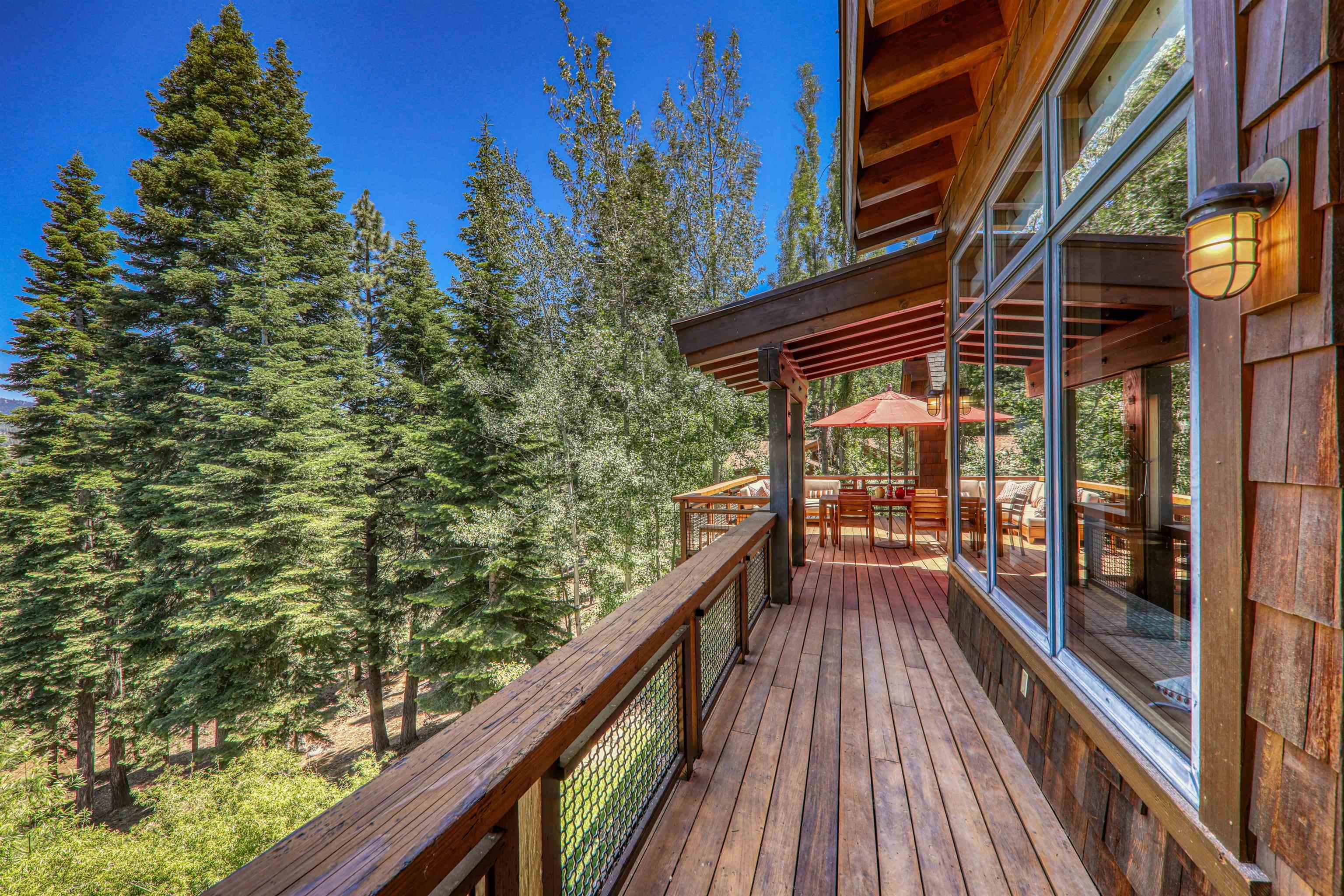 2221 Silver Fox Truckee, CA 96161 - Photo 28 of 28 a view of balcony with wooden floor and fence and floor